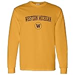 UGP Campus Apparel AL03 - Western Michigan Broncos Arch Logo Long Sleeve - Medium - Gold