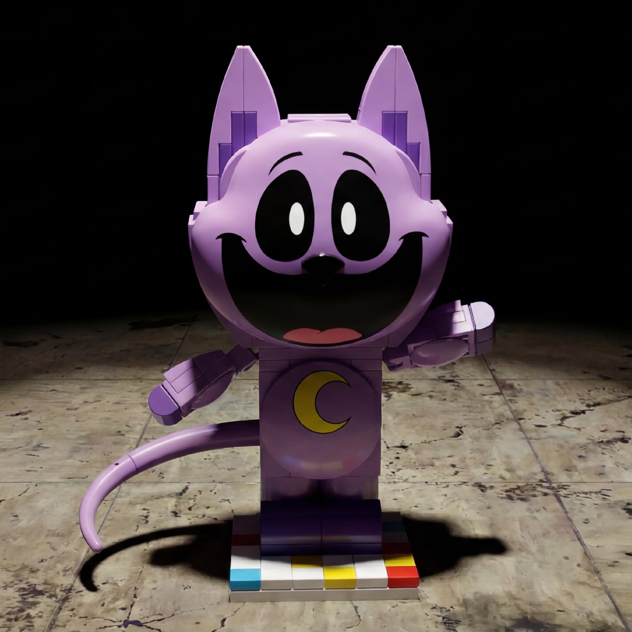 Amazon.com: Brickcraft Poppy Playtime CatNap Smiling Critters