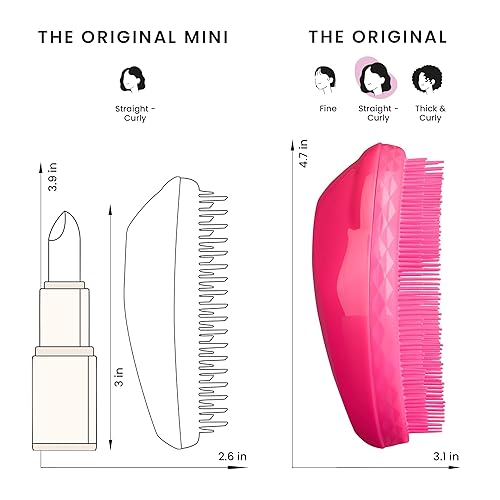 Miniatura 7 de Tangle Teezer - Cepillo original para desenredar  1 Rosado