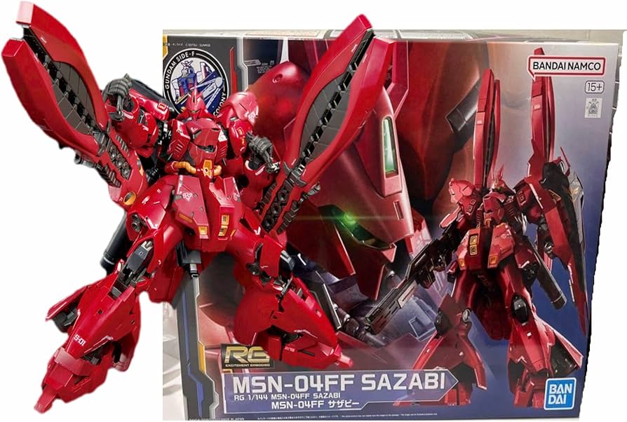 クーポン利用 RG MSN-04FF サザビー side-F限定 新規造形武装パーツ