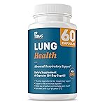 Dr. Tobias Lung Health Supplement with Vitamin C, Butterbur, Quercetin & Bromelain, Advanced Lung Cleanse Detox Formula for Bronchial & Respiratory System, Non-GMO, 60 Capsules, 60 Servings