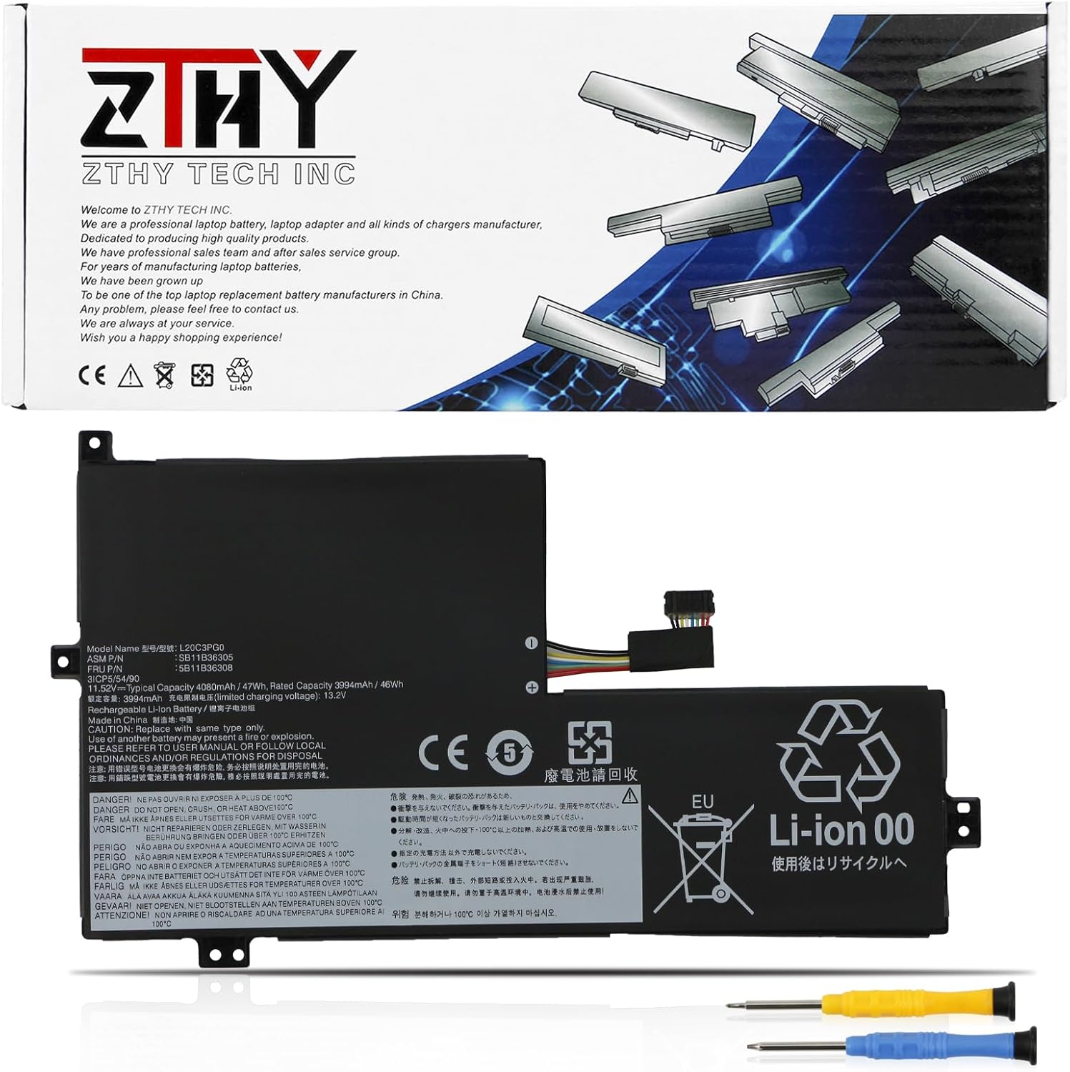 L22D3P71 Pour Lenovo 100w 300w 500w Yoga Gen 4 Chromebook