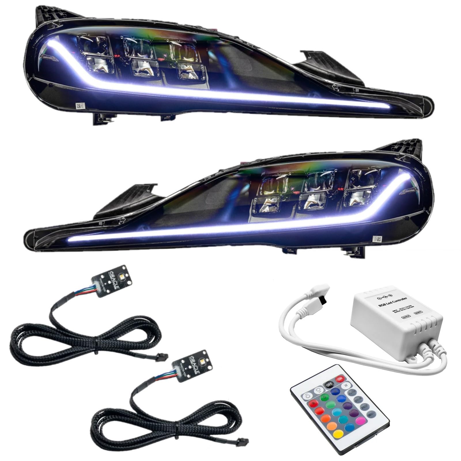 Amazon.com: Oracle 20-21 Toyota Supra GR RGB+A Headlight DRL Kit
