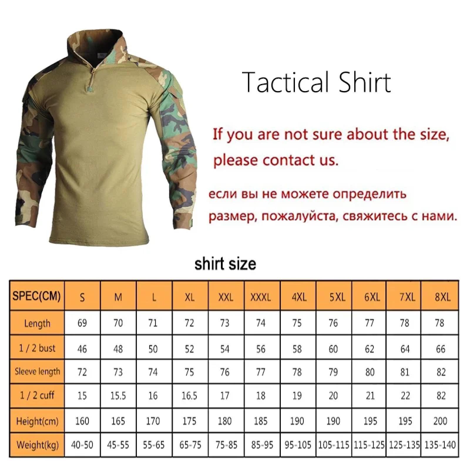 SiVaji Camicia Uomo Casual Formale Shirt Lunghe Manichecamicie Uomo Cargo Multicam Manica Lunga Cotone Abbigliamento L60-70Kg Nero