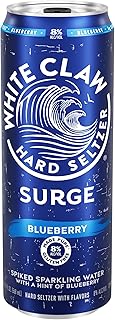 Surge Hard Seltzer Blueberry, 19.2 fl oz Can, 8% ABV