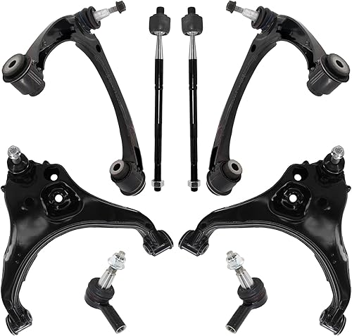 Miniatura 93 de Detroit Axle - Kit de suspensión delantera de 8 piezas para Toyota Sienna 2004-2010, brazos de control inferiores con rótulas interiores exteriores