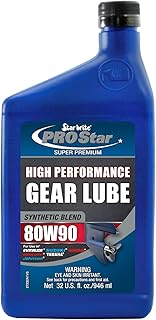 Star brite Synthetic Blend Lower Unit Gear Lube 80w 90w - 32 oz