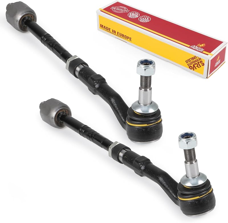 Kit de terminais de direção dianteiros METRIX PREMIUM CHASSIS PARTS para BMW Série 5, Série 6 e M5/M6 – 2 unidades