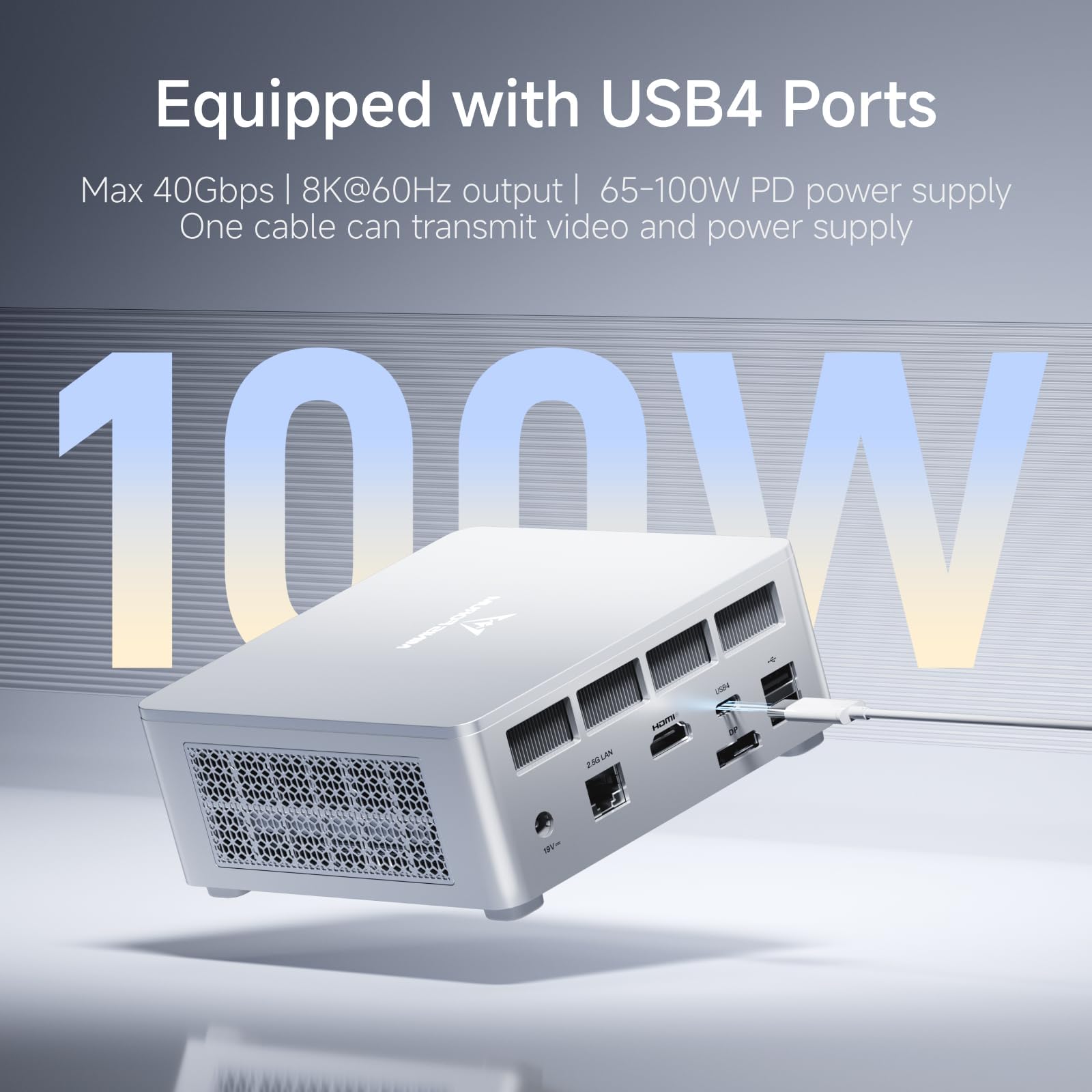 MINISFORUM UM870 Slim Mini PC,AMD Ryzen 7 8745H Processor Mini