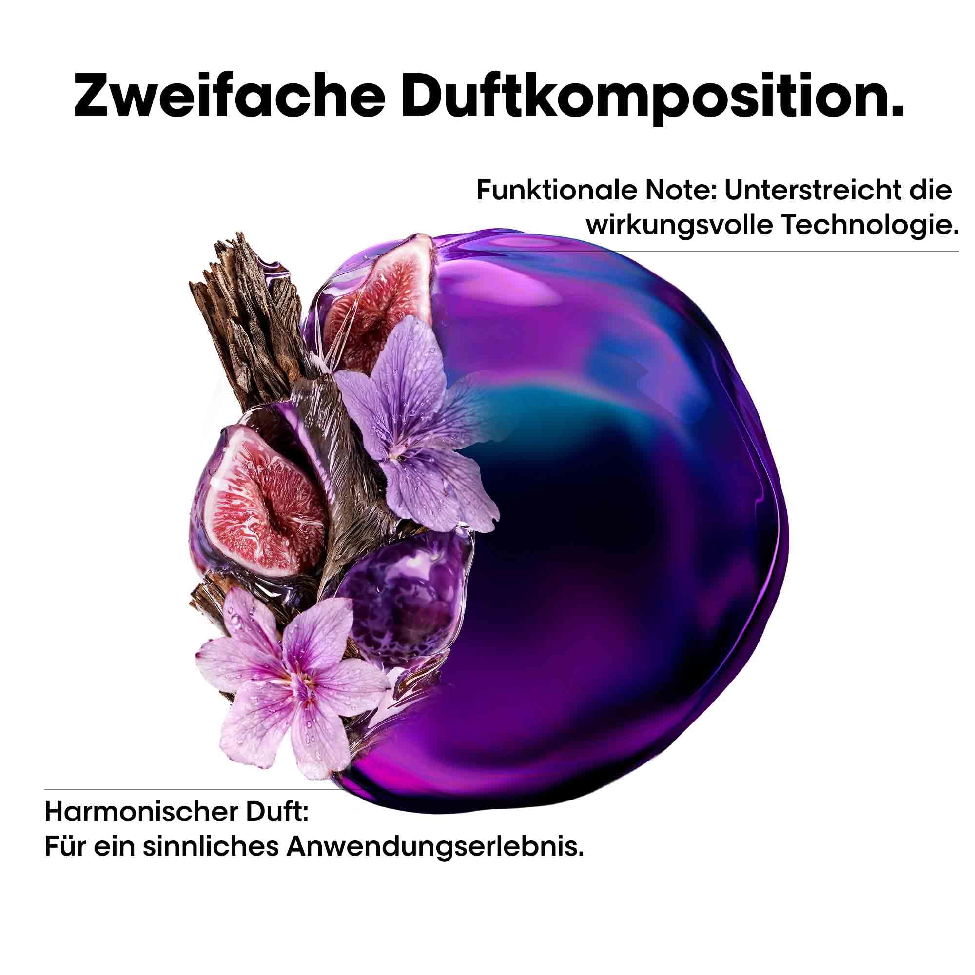 L'Oréal Professionnel Keratin Alpha Sleek Smooth Transformer Glättungspflege für alle Haartypen, für Geschmeidigkeit, Frizz- & Volumen-Kontrolle, schnelleres Styling, 200ml