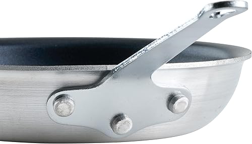 Miniatura 4 de Winco Sartén/sartén de aluminio de grado comercial, acabado antiadherente, 12 pulgadas