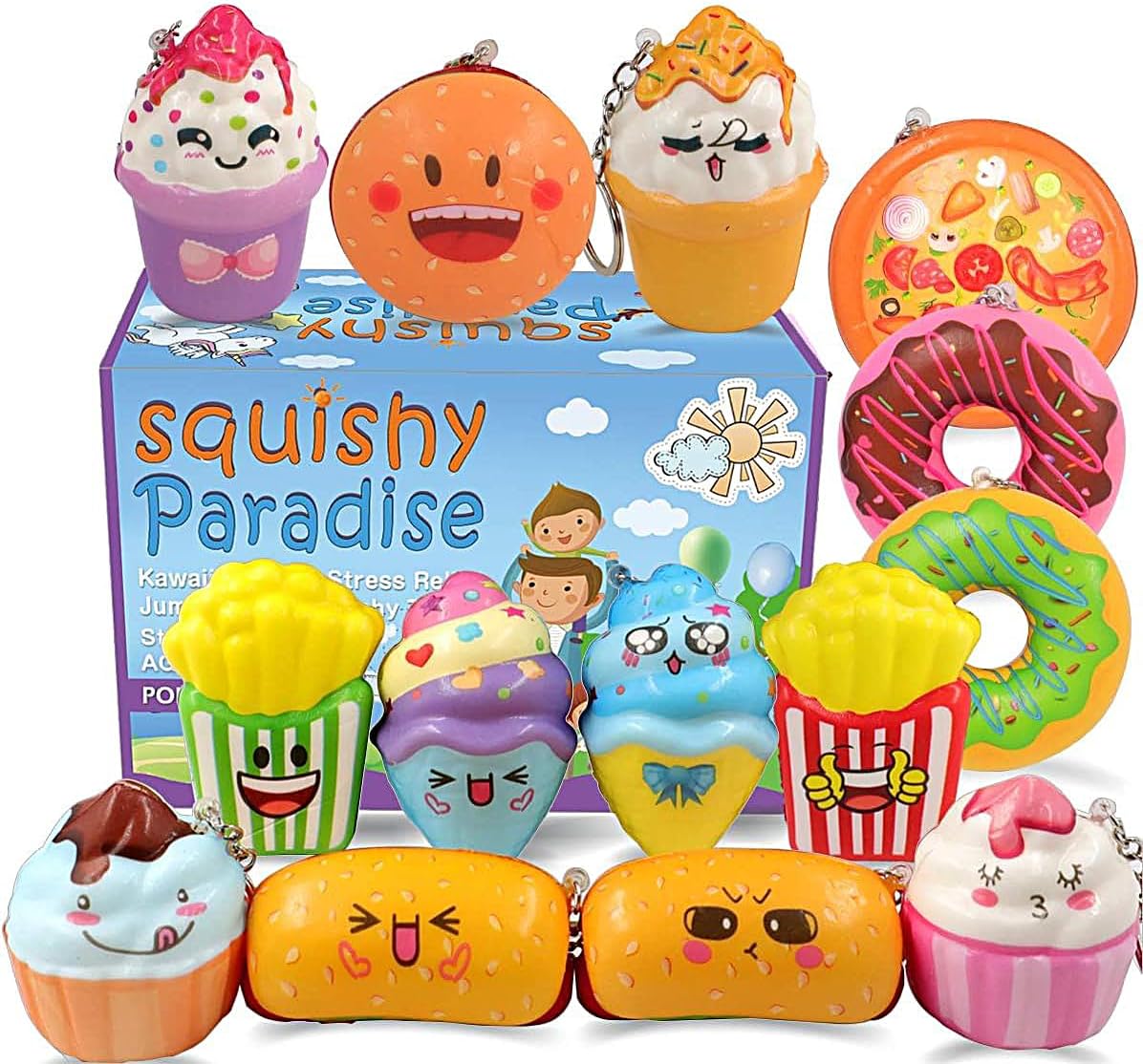 Dessert Theme Slow Rising Jumbo Squishies
