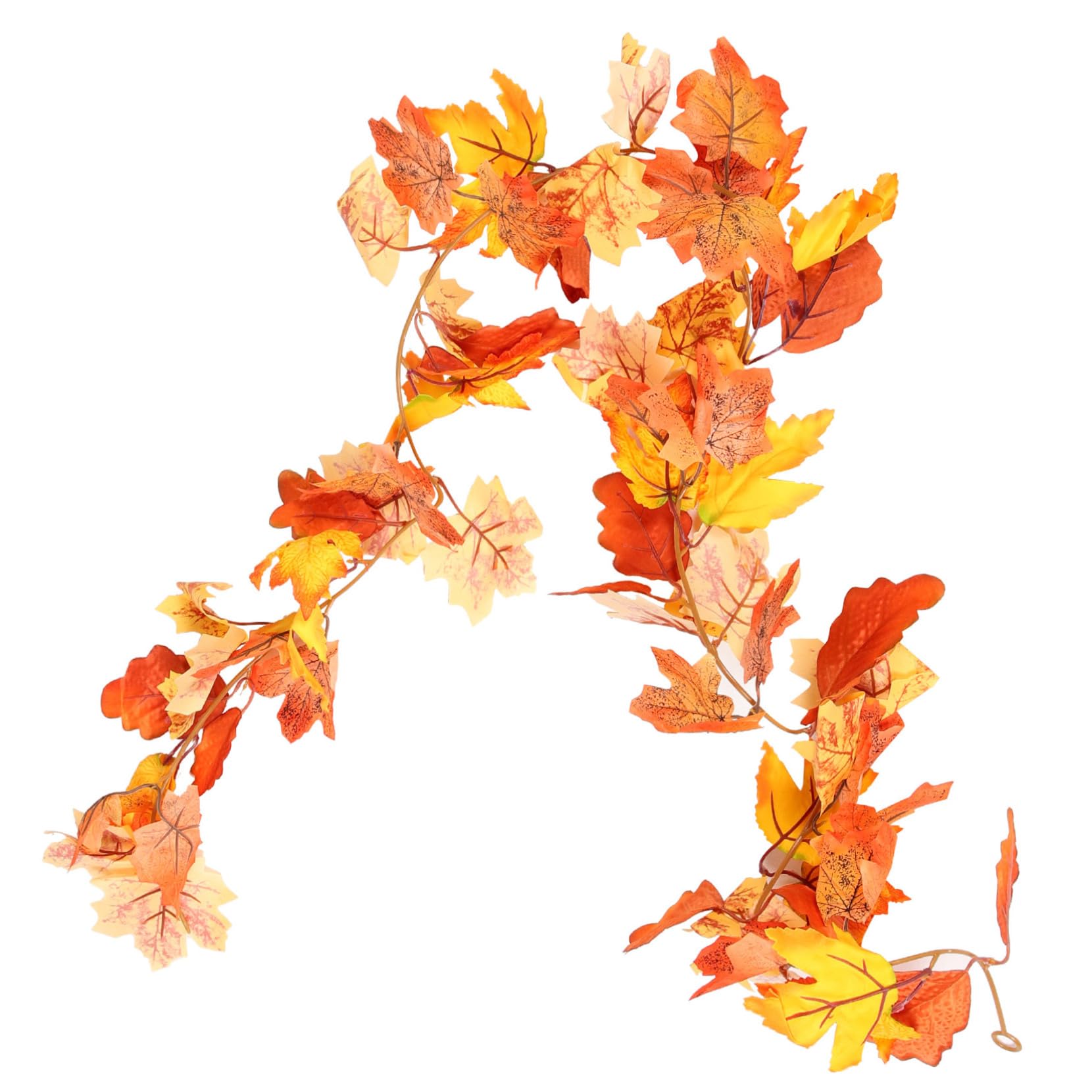 PRETYZOOM 3 Pezzi Decorazioni Di Foglie D'acero Di Halloween Ghirlanda Di Foglie D'acero Finte Simulazione Di o Decorazione Autunnale Artificiale Appeso Per La Casa