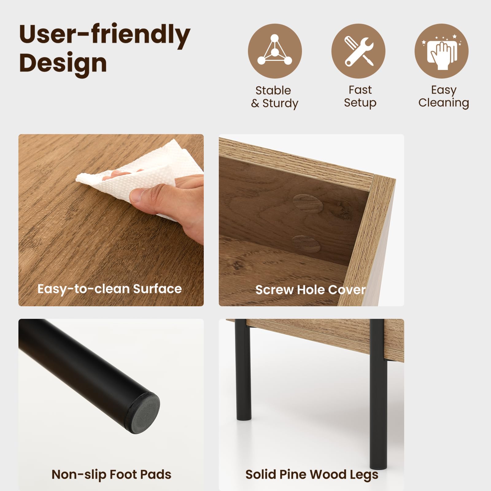 LIFEZEAL Mesa de Centro con Tablero elevable y 3 Compartimentos, Espacio de Almacenamiento Oculto, Moderna Mesa de café de Madera con 4 Patas robustas, 100x50x59,5cm