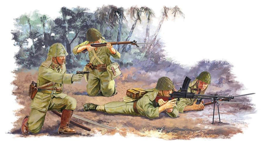 Amazon.co.jp: プラッツ 1/35 第二次世界大戦 日本帝国陸軍 歩兵