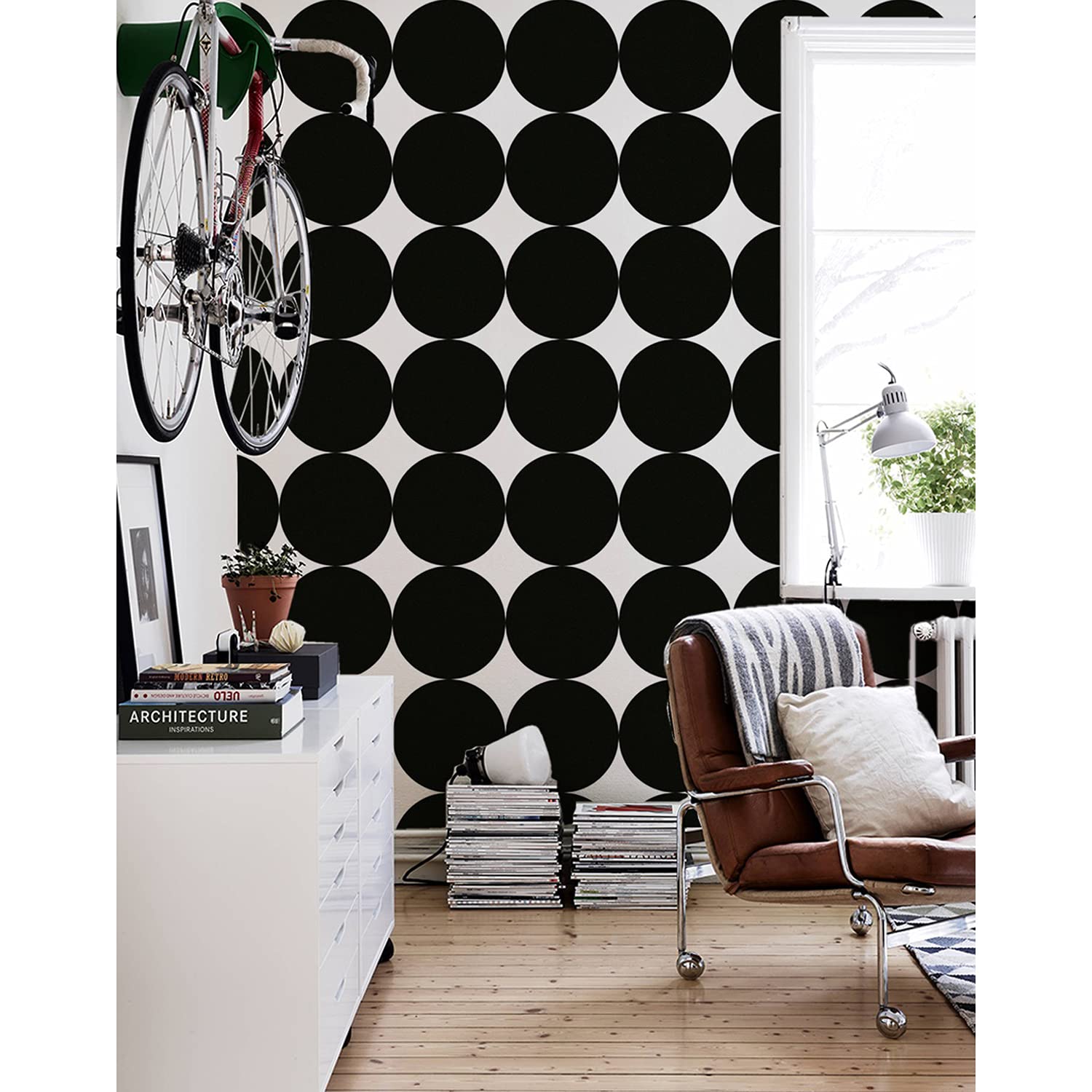 Papier peint stickers muraux auto-adhésive meuble chambre déco