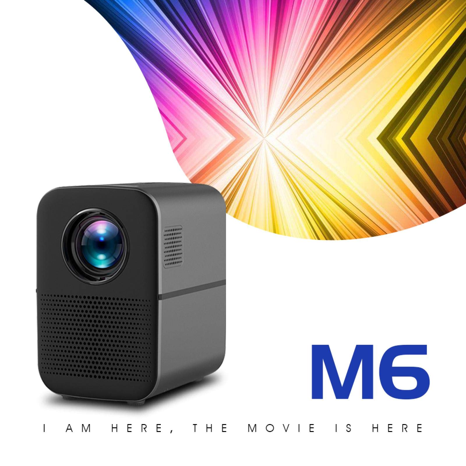 Full HD LED Proiettore 4000 Lumen Bluetooth 1080p Portatile Cinema Proiettore