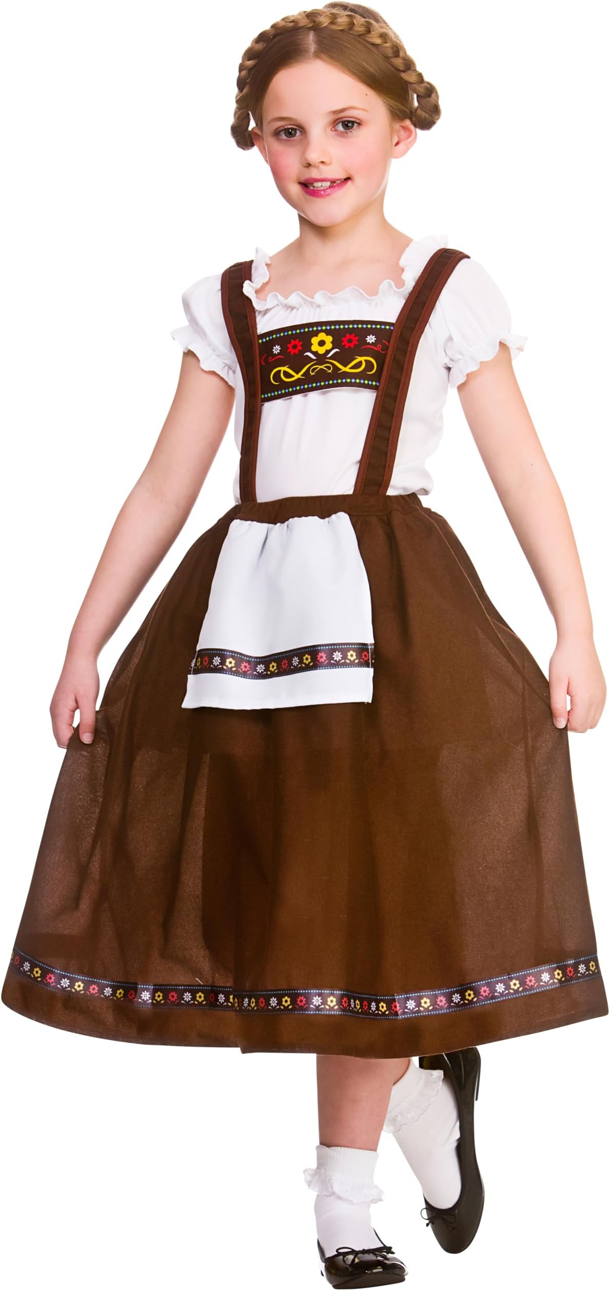 Wicked Costumes Kids Girls Bavarian Girl Oktoberfest Fancy Dress Costume