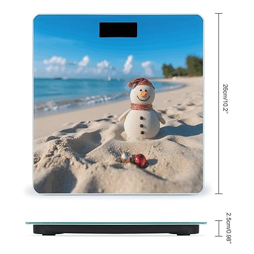 Báscula de Baño Digital VstaDank con Pantalla LED y Sensor de 4 Puntos miniatura 2
