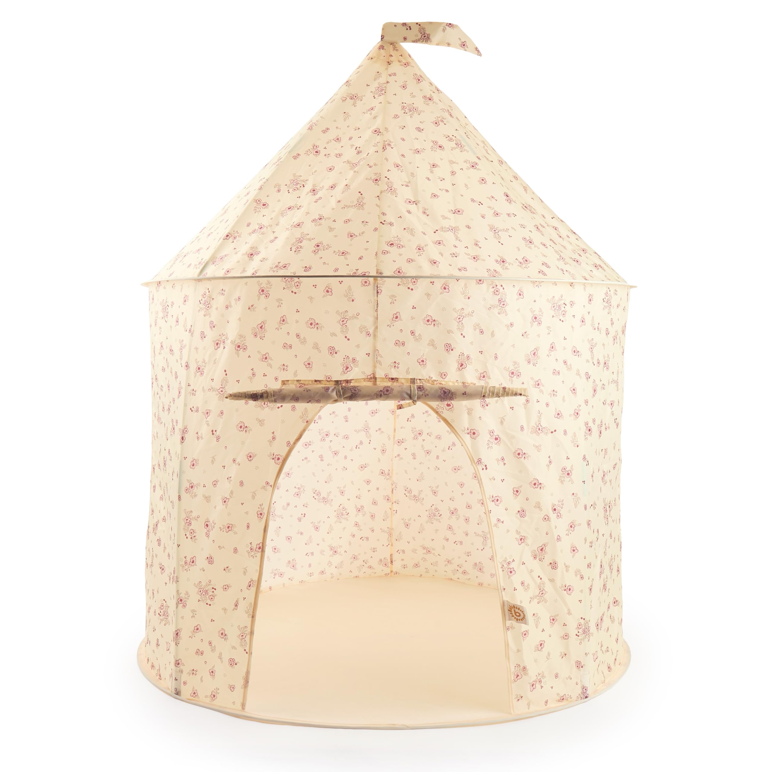 Bieco Namiot dziecięcy Pop up Vintage Flowers | Namiot księżniczki dla dzieci | Namiot do zabawy dla dziewczynek