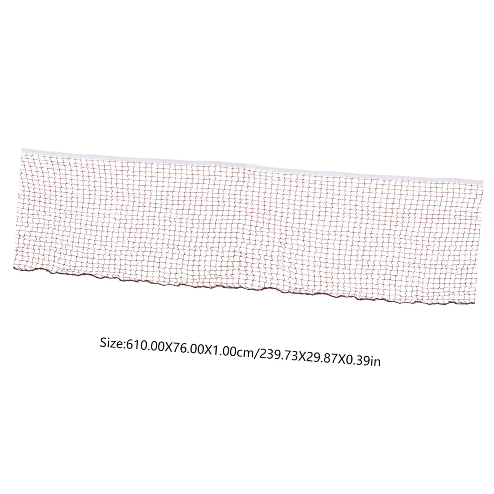 Parliky Folding Badminton Net Red Outdoor Indoor Use Polypropylene Fiber Strong Stable Sports Net