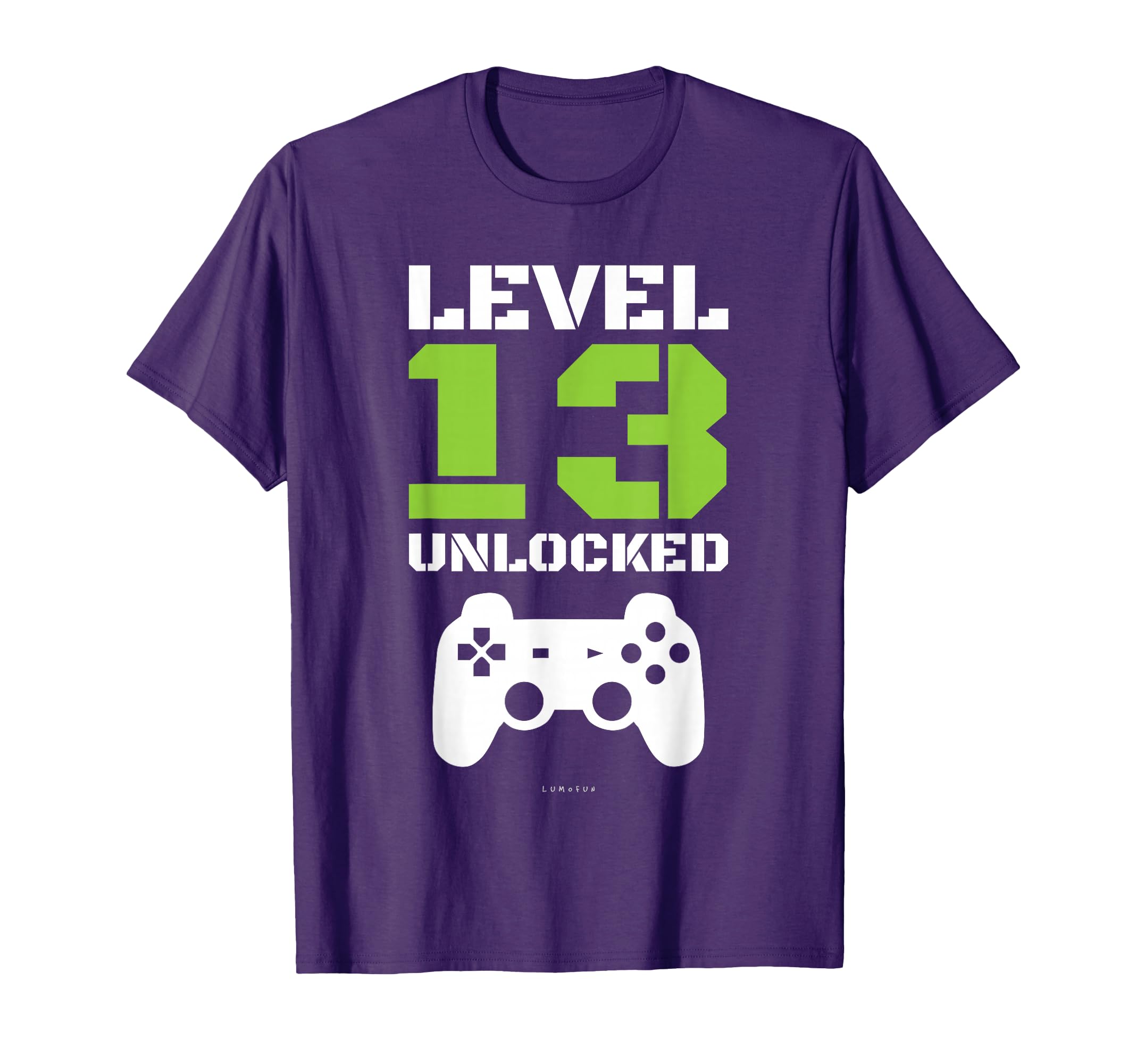 Level 13 Unlocked TShirt - 13th Gamer Birthday Party Gift T-Shirt