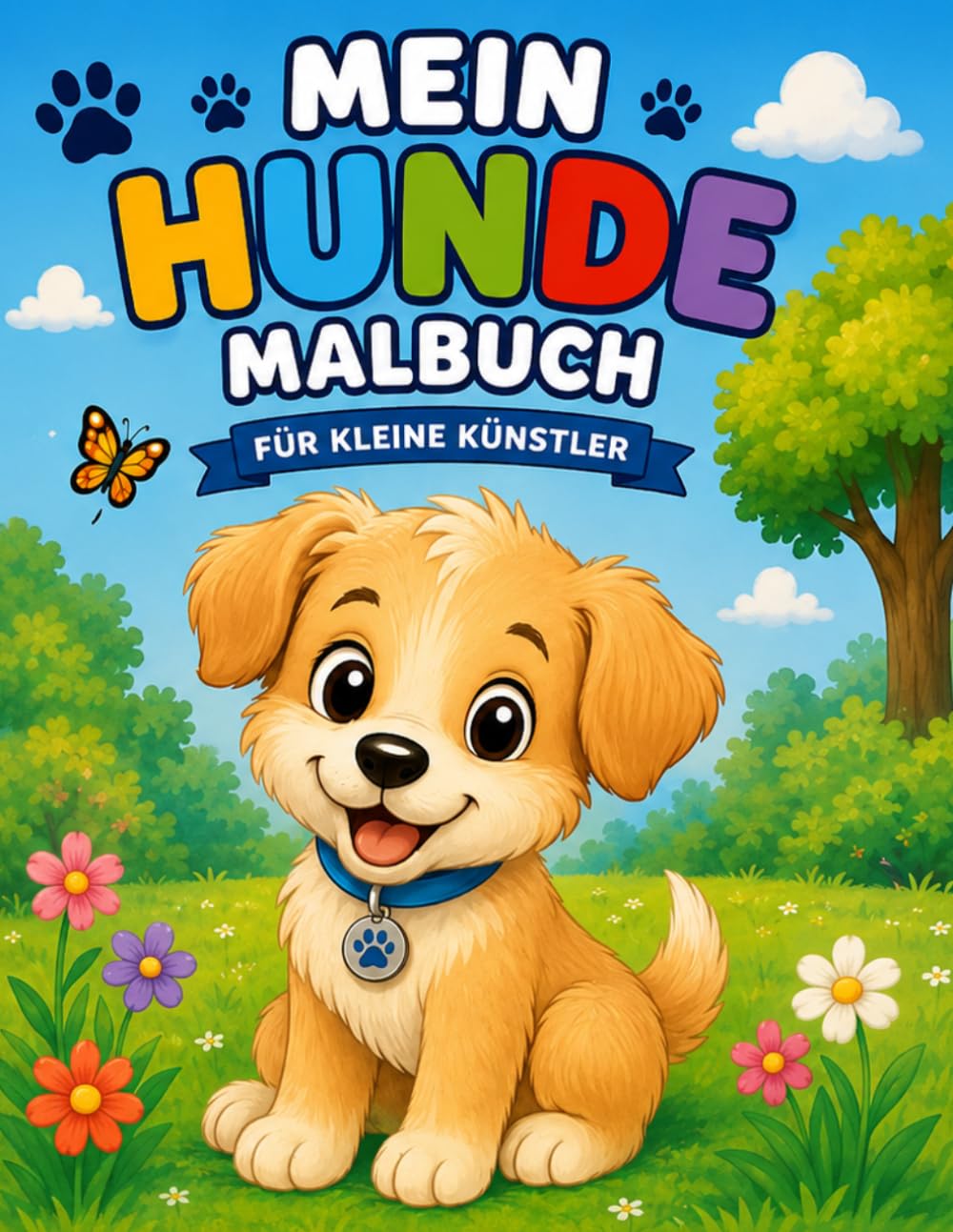 Mein Hunde Malbuch