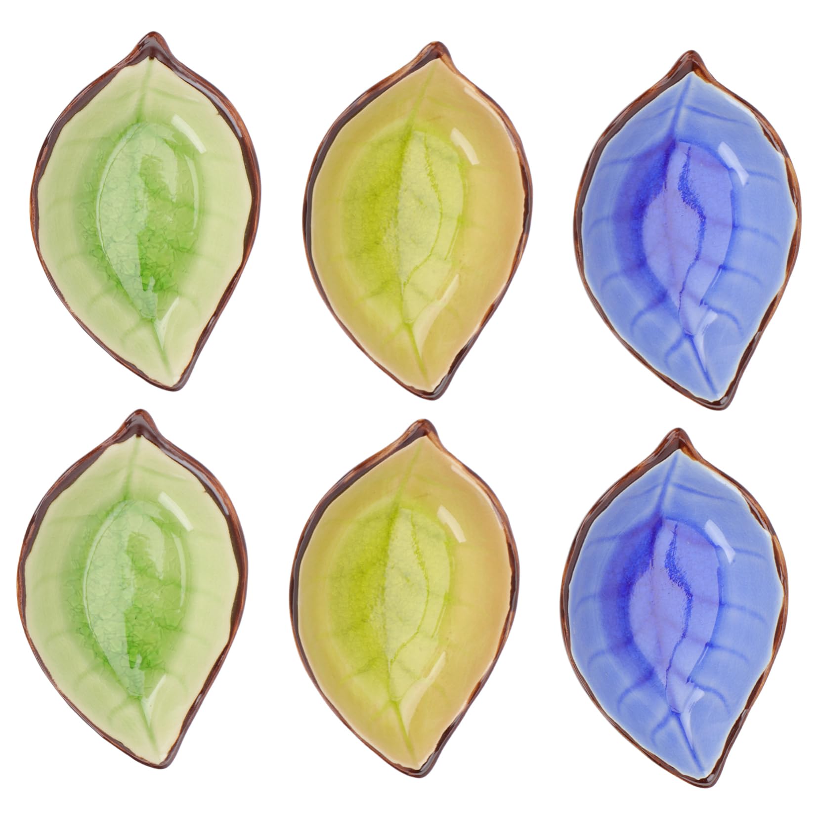 FOYTOKI Essential Oil Dish Utensils 6pcs Porcelain Diy Stirring Bowl for Salon Mask Mixing