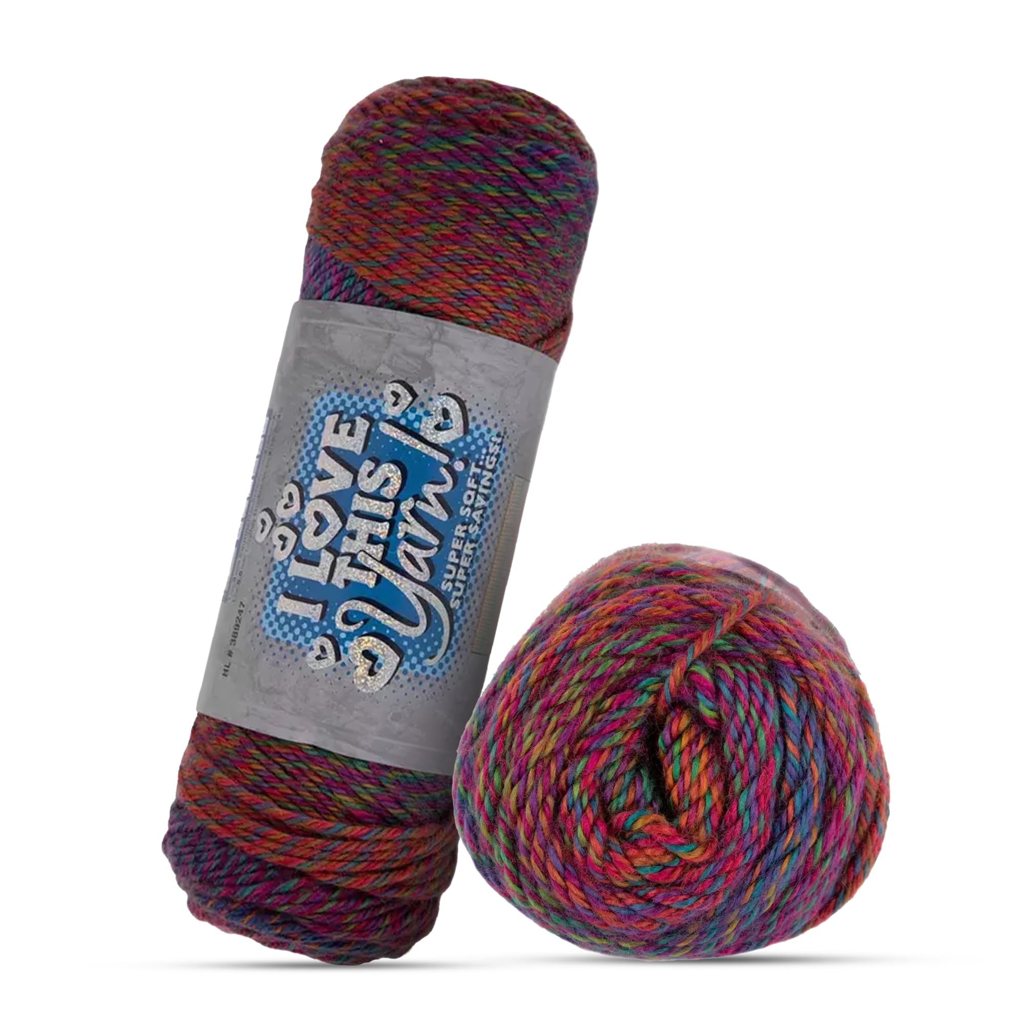 Amazon.com: I Love This Yarn Medium – Soft Skein – 202 Yards of