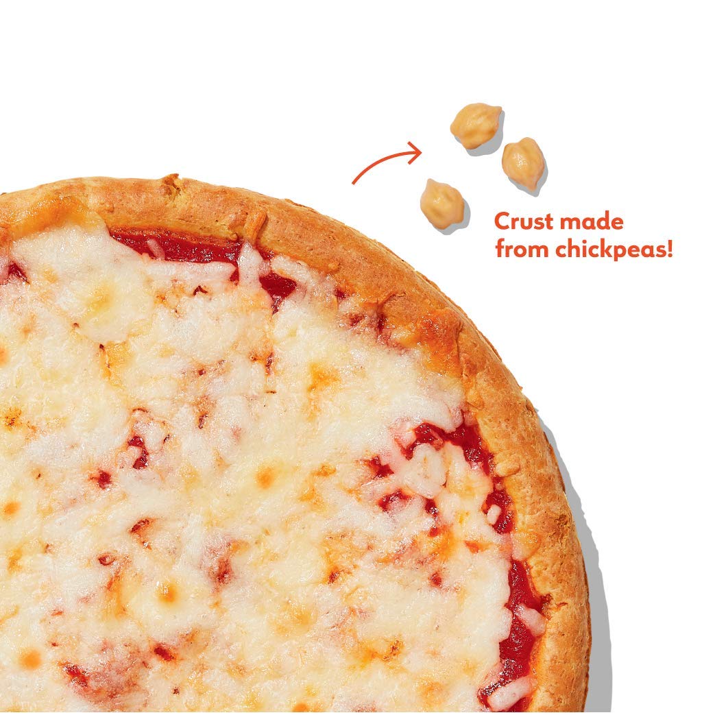 Banza Chickpea Frozen Pizza Variety Pack (Supreme, Plain Crust, Four