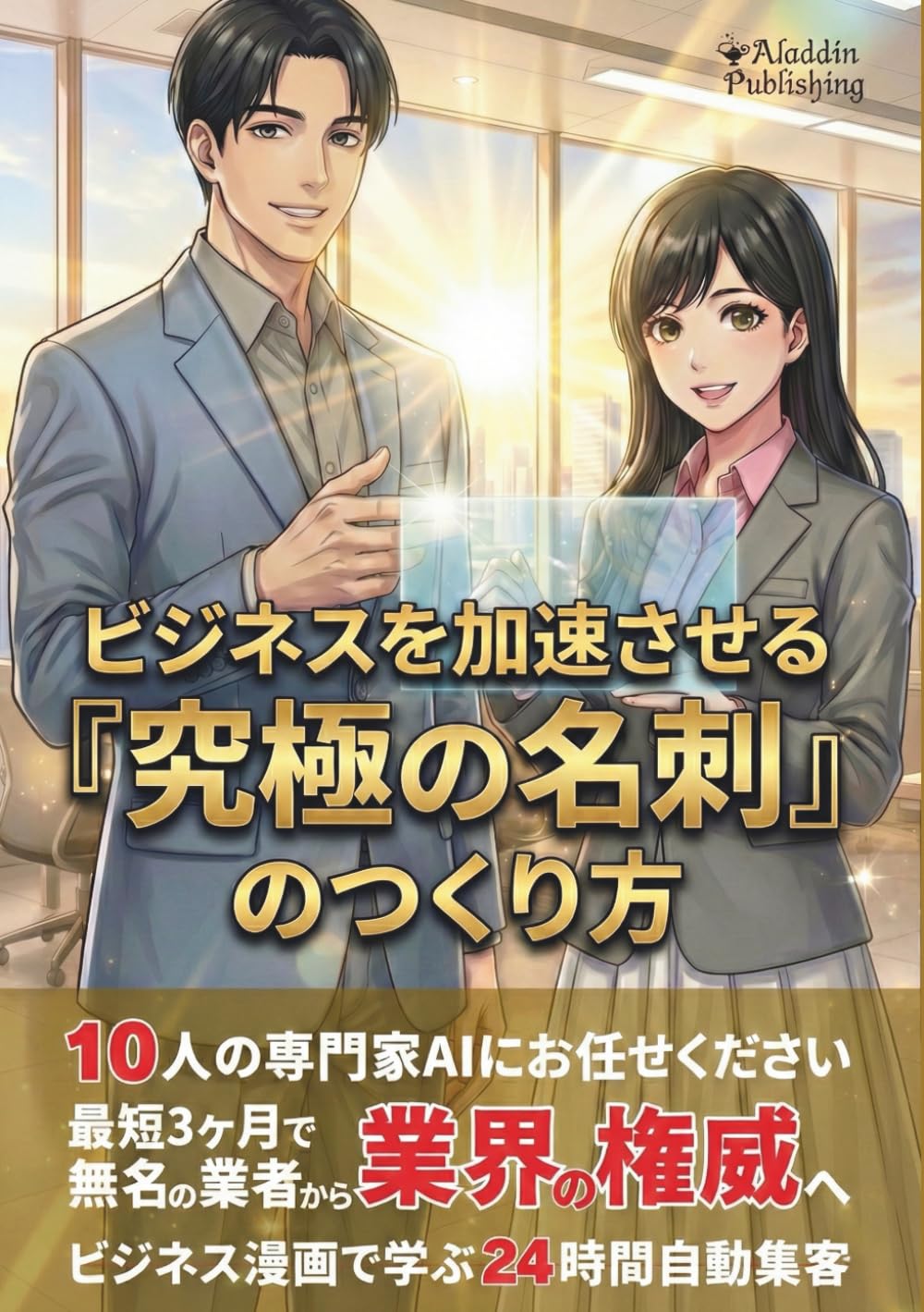 ビジネスを加速させる『究極の名刺』の作り方: 最短３ヶ月で『無名の業者』から『業界の権威へ』。－ビジネス漫画で学ぶ24時間自動集客ー