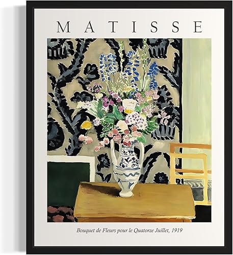 Miniatura 8 de Reproducción artística de Henri Matisse en póster, arte de pared de Matisse para exhibición en decoración de pared, decoración para dormitorio,