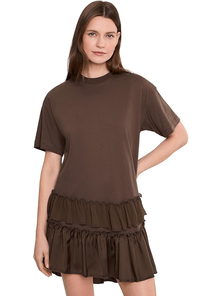 Brown AllSaints Feyre Dress