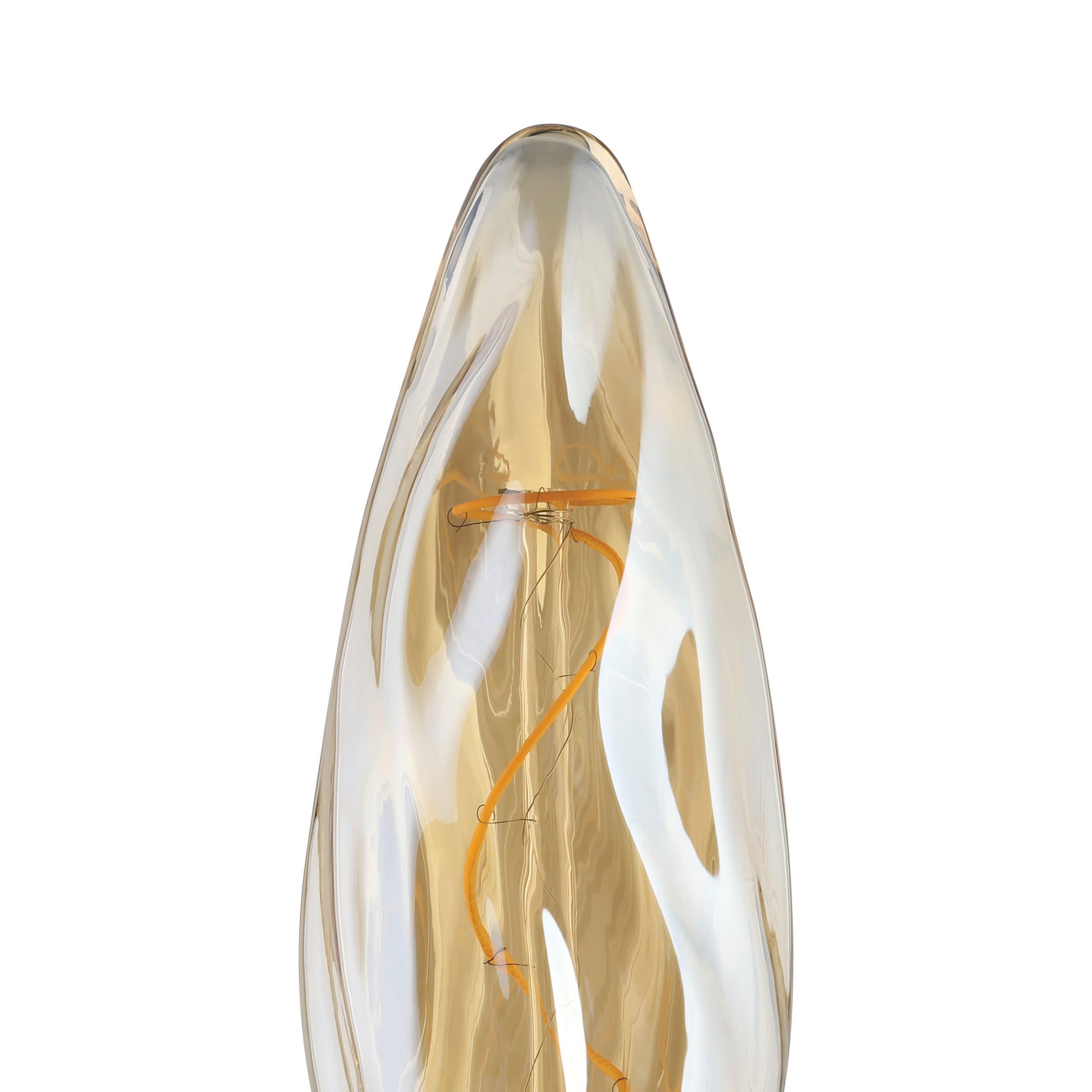 EGLO Lampa ściemnialna XXL E27, spiralna żarówka LED w stylu retro