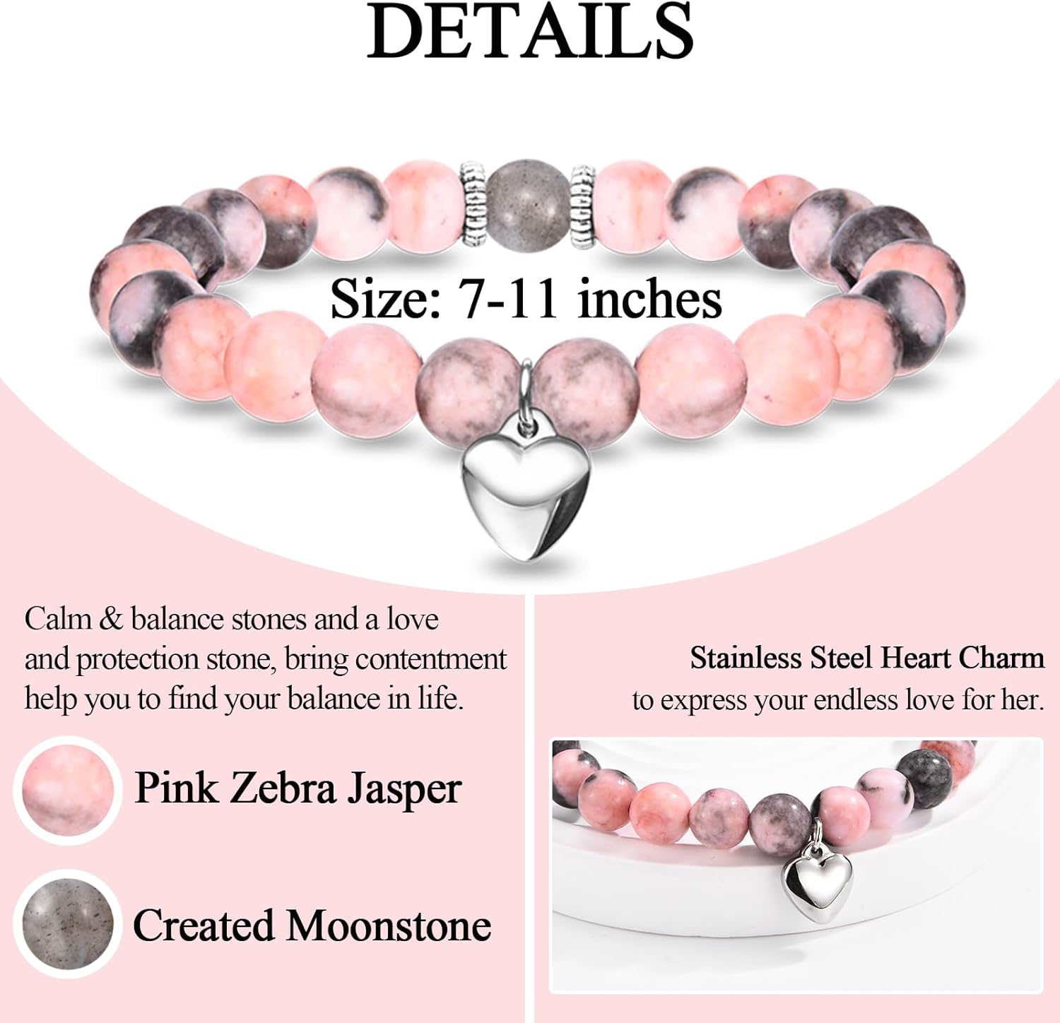 Gifts for Mom Wife Grandma New Mom to Be Bonus Mom Sister Dog Mom Aunt Stepmom Mother-in-Law Daughter Daughter-in-Law, Mothers Day Graduation Christmas Valentines Day Bracelet Gift for Women Her - Image 4