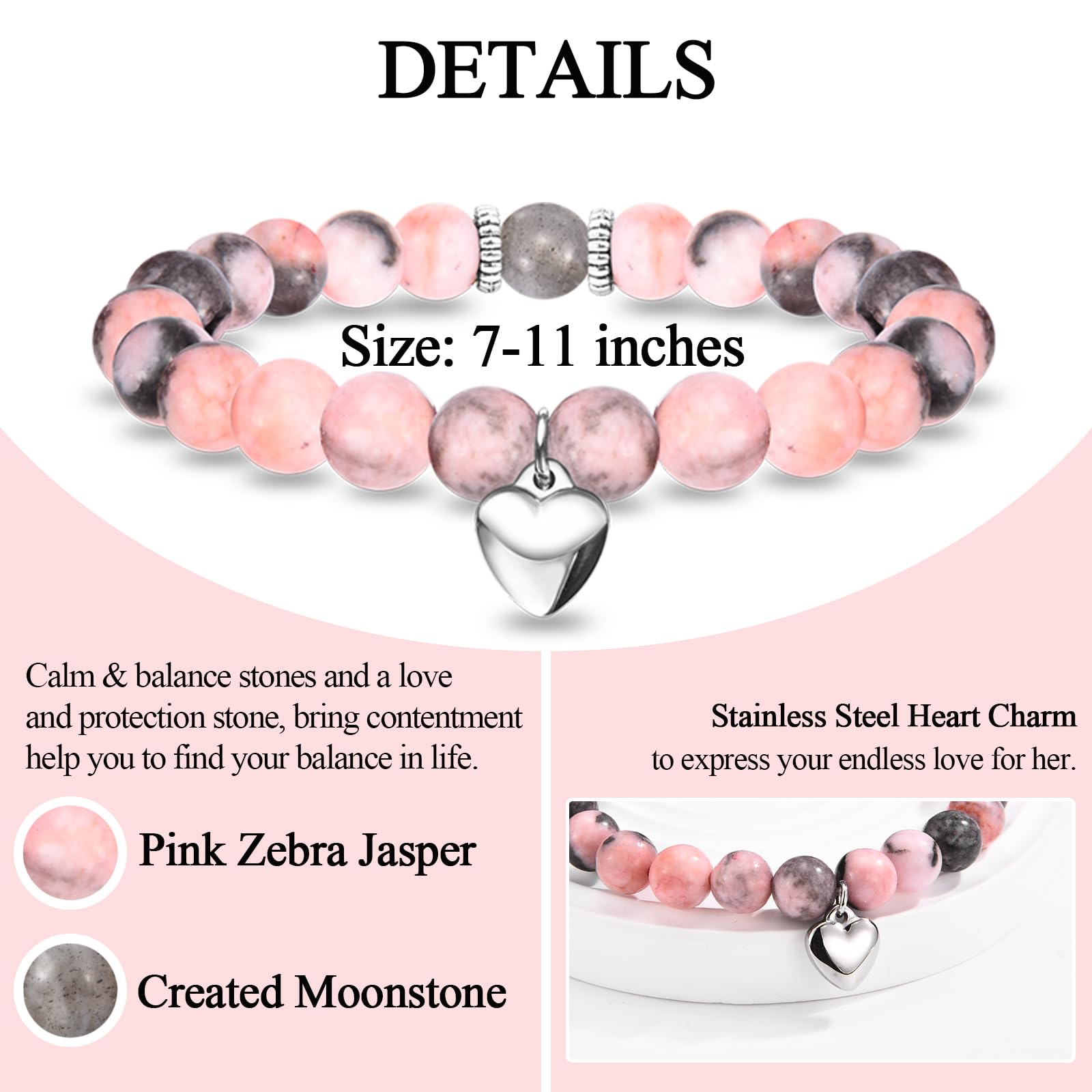 Gifts for Mom Wife Grandma New Mom to Be Bonus Mom Sister Dog Mom Aunt Stepmom Mother-in-Law Daughter Daughter-in-Law, Mothers Day Graduation Christmas Valentines Day Bracelet Gift for Women Her