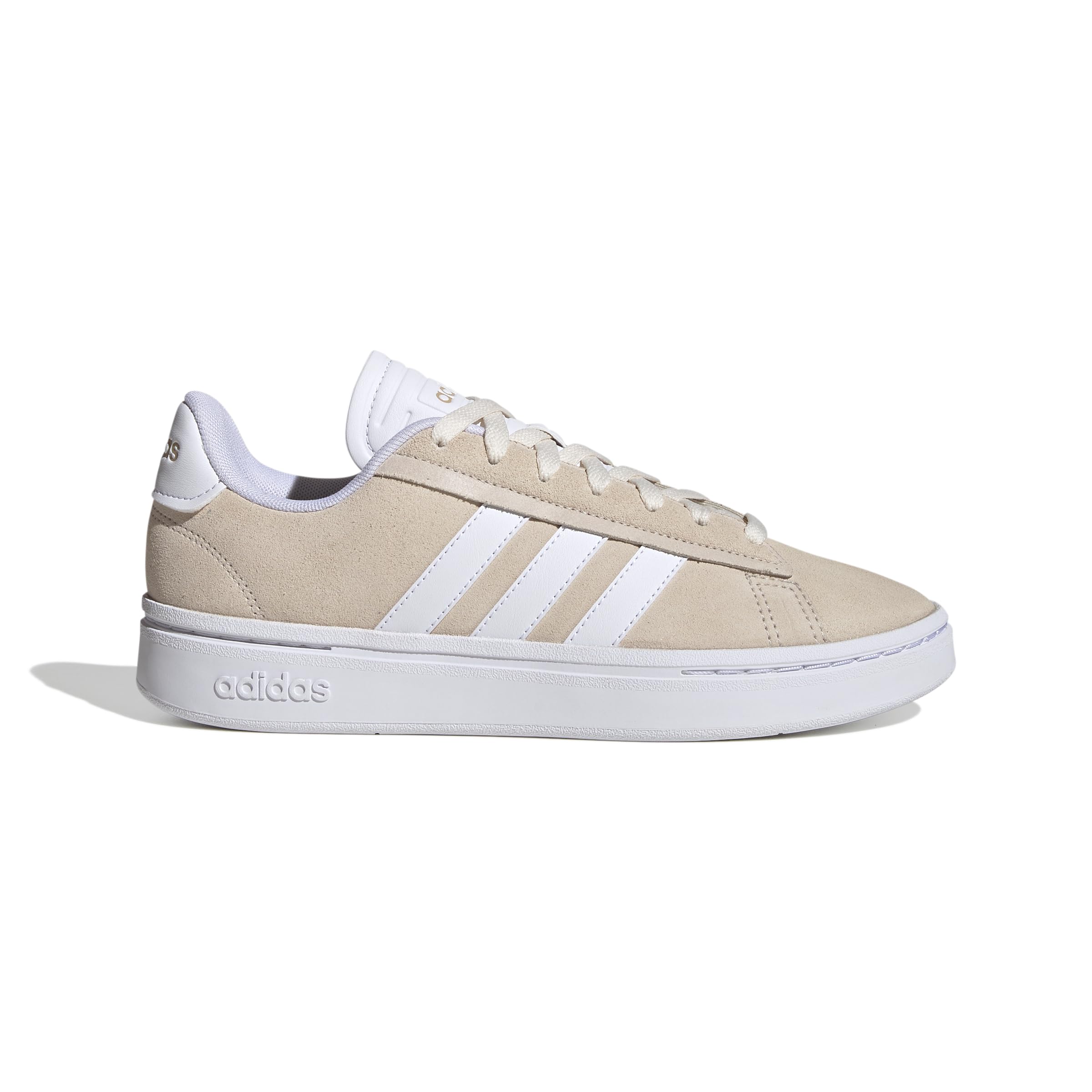 adidas Grand Court Alpha Cloudfoam Lifestyle Comfort womens Shoes 40 2/3 EU WONWHI/FTWWHT/MAGBEI