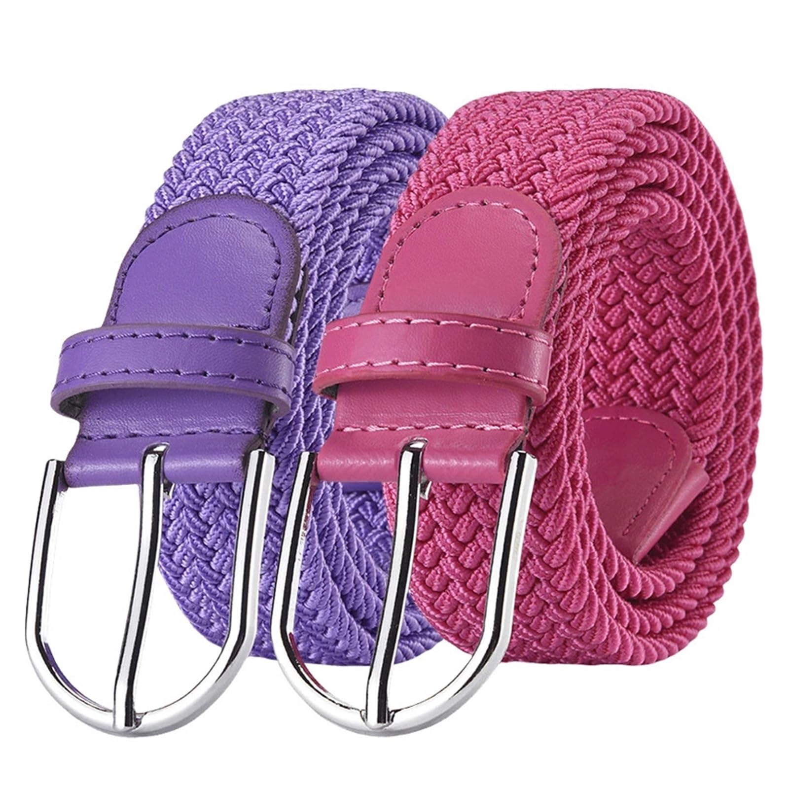 Elastischer Gürtel Herren Elastischer Nylon-Jeansgürtel, Unisex, lässig, gestrickt, Dornschließe, gewebtes Segeltuch, elastischer, erweiterbarer Stretch-Bund for Damen und Herren