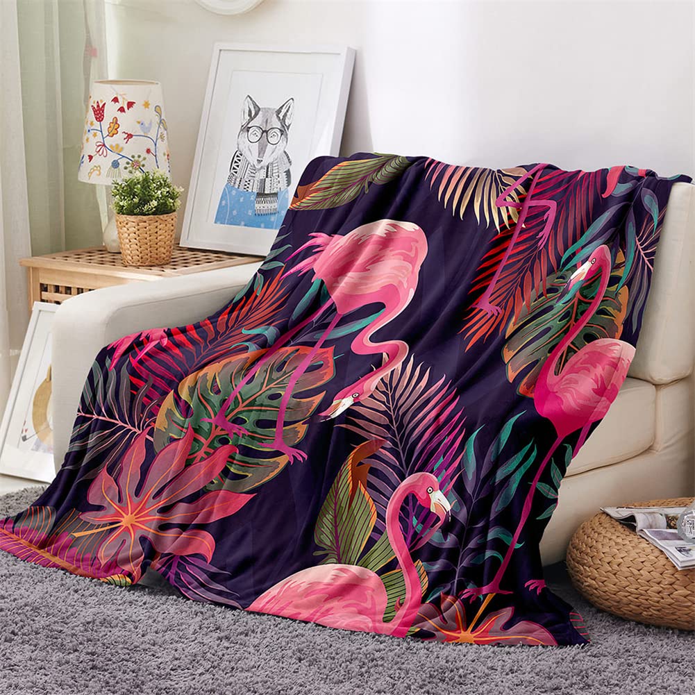 FANSU Fleece Blanket Throw Large, Kids Adults Microfiber Fluffy Soft Warm  Lightweight 3D Flamingo Printed Flannel Blankets Bedspread for Bed Sofa  Settees Couch Chair Office (G,180x240cm) : Amazon.co.uk: Home u0026 Kitchen
