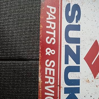 Amazon.co.jp: ブリキ看板 SUZUKI スズキ 世田谷ベース サイン