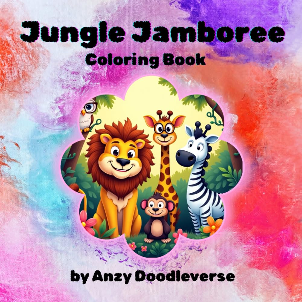 Jungle Jamboree: Wild wonders waiting for your colors