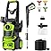 WorkBless Electric Pressure Washer, 4800PSI 3.0 GPM Power Washer with 4 Quick Connect Nozzles, 400ml Foam Cannon Electric Pow