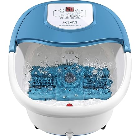 Foot spa with rotating pumice stone Clearance