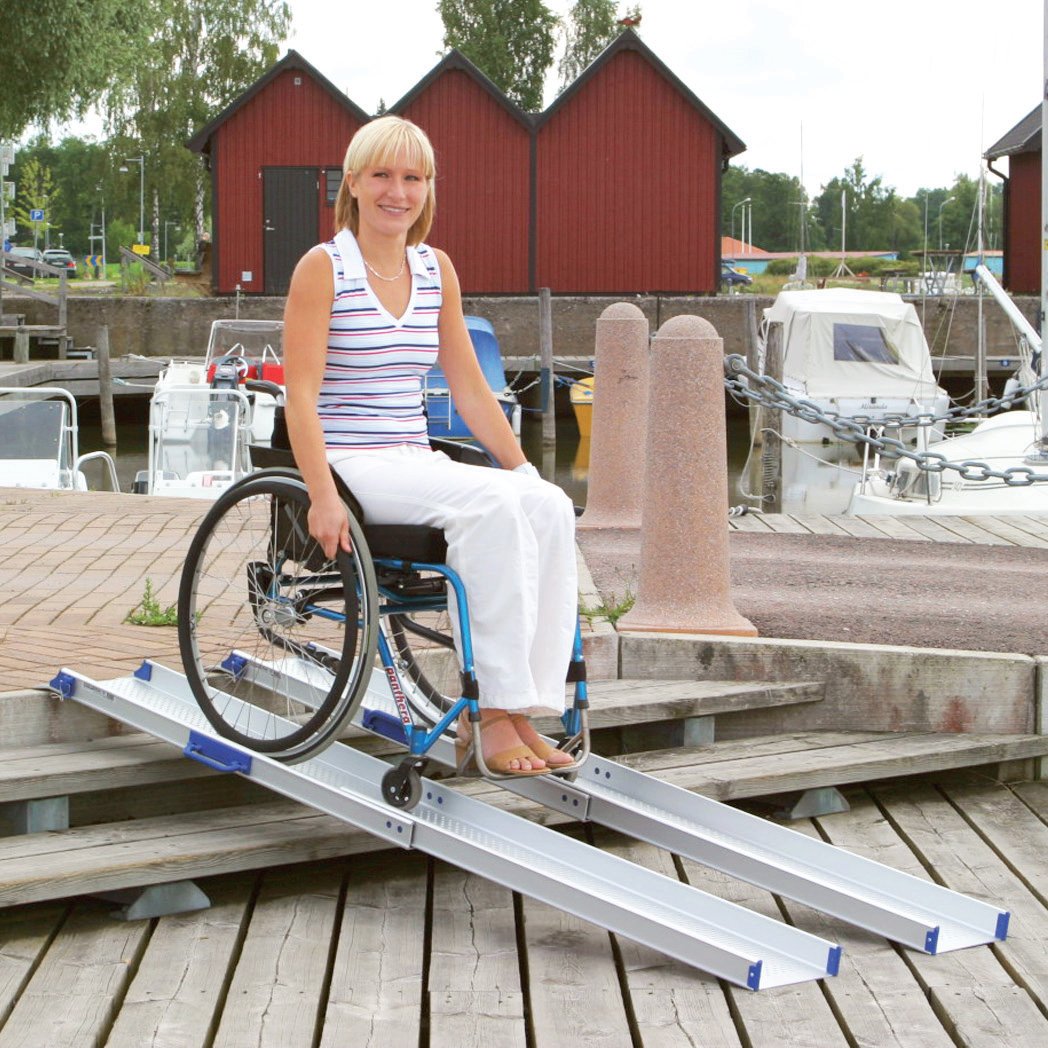 Rampe Perfolight teleskopierbar 3-teilig Länge 288 cm