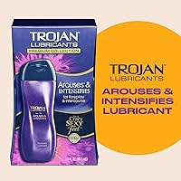 Vista 2 de TROJAN Lubricants Arouses and Intensifies, Personal Lubricant, Silicone Personal Lube, 3 fl oz
