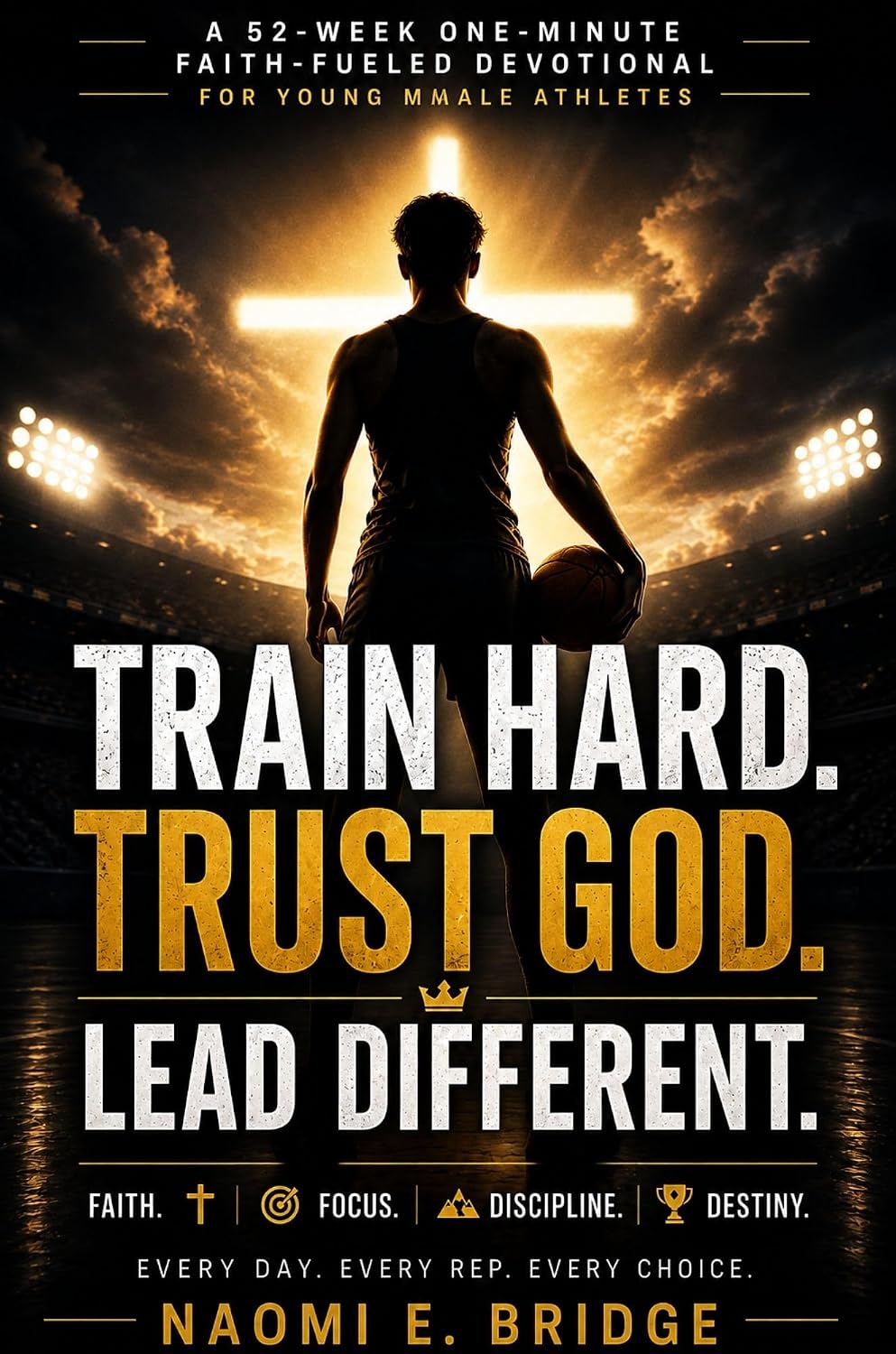 Train hard,Trust God,Lead different.: A 52-Week One-Minute Faith-Fueled Devotional for Young Male Athletes to Build Mental Toughness, Confidence, Brotherhood and Unshakable Discipline