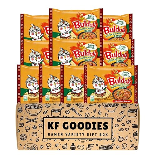 Miniatura 5 de Samyang Buldak - Sopa de fideos coreanos, salteados, de pollo picante (10, carbonara y Jjajang)