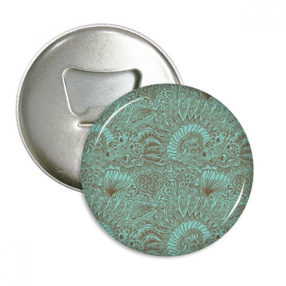 Décapsuleur aimanté poissons bleus 3pcs pour frigo et badges