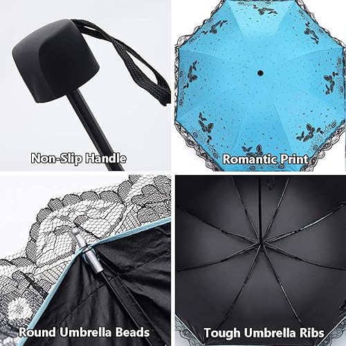 Miniatura 5 de ACGrade Sombrilla, sombrilla de encaje, sombrilla de encaje, sombrilla de encaje para mujer, sombrillas para mujer, sombrilla de verano para mujer,