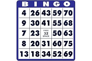 maxiaids Low Vision Bingo Cards